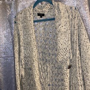 Cream colored cardigan